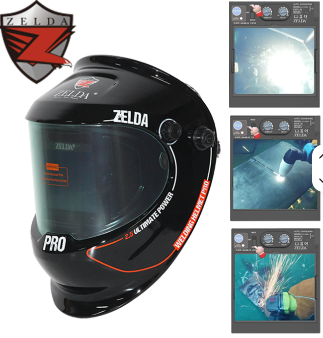 Zelda welding helmet PRO